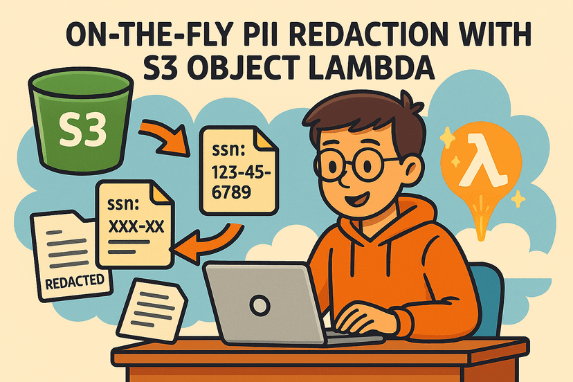 Redacting Sensitive Data On The Fly With S3 Object Lambda